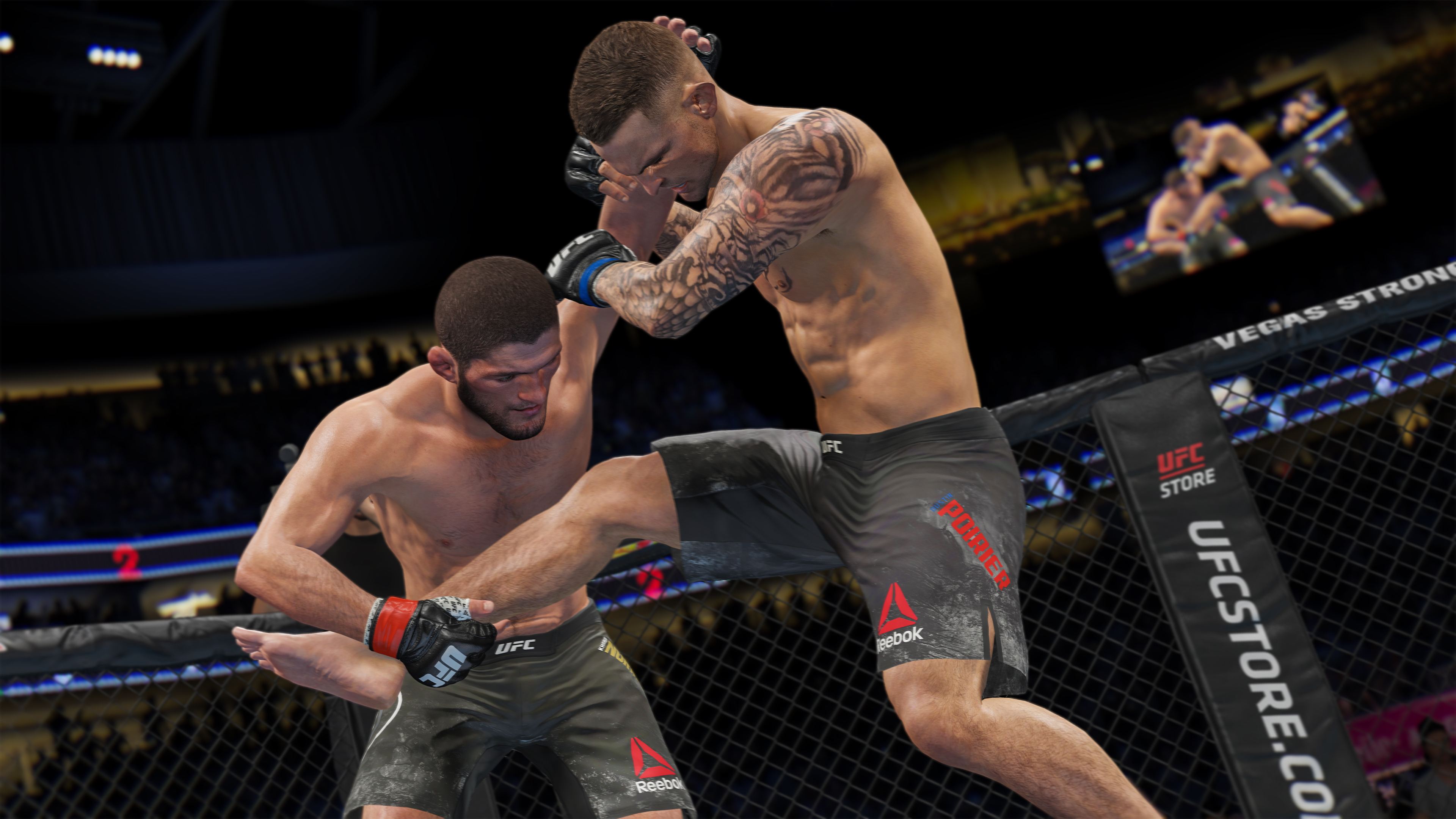A screenshot of UFC 4